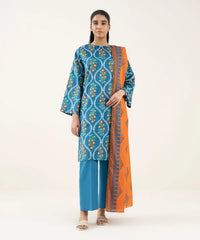 3 Piece - Printed Lawn Suit