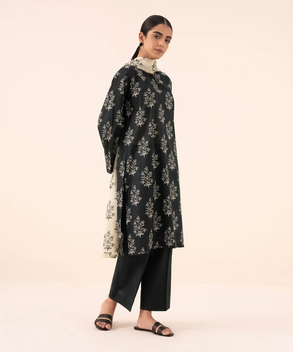 3 Piece - Printed Lawn Suit