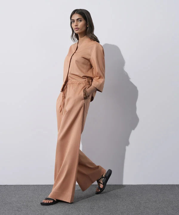 Linen Blend Trousers