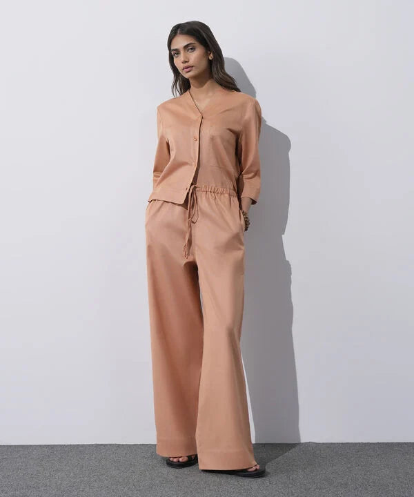 Linen Blend Trousers