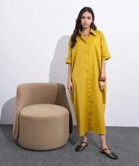 Linen Blend Dress