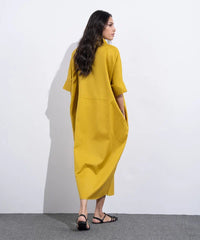 Linen Blend Dress