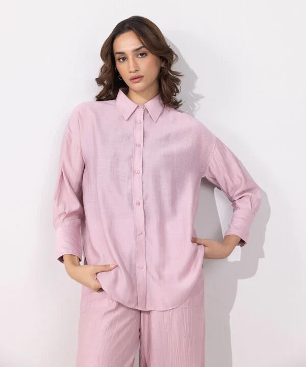 Flowy Button Through Shirt