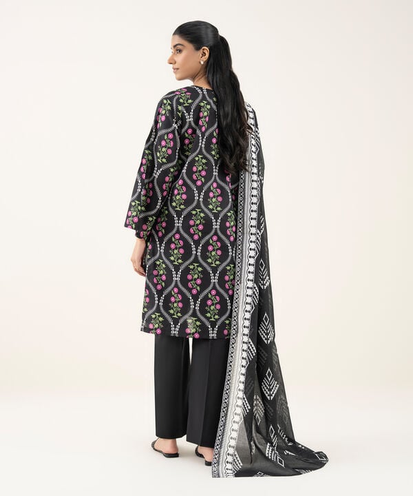 3 Piece - Printed Lawn Suit